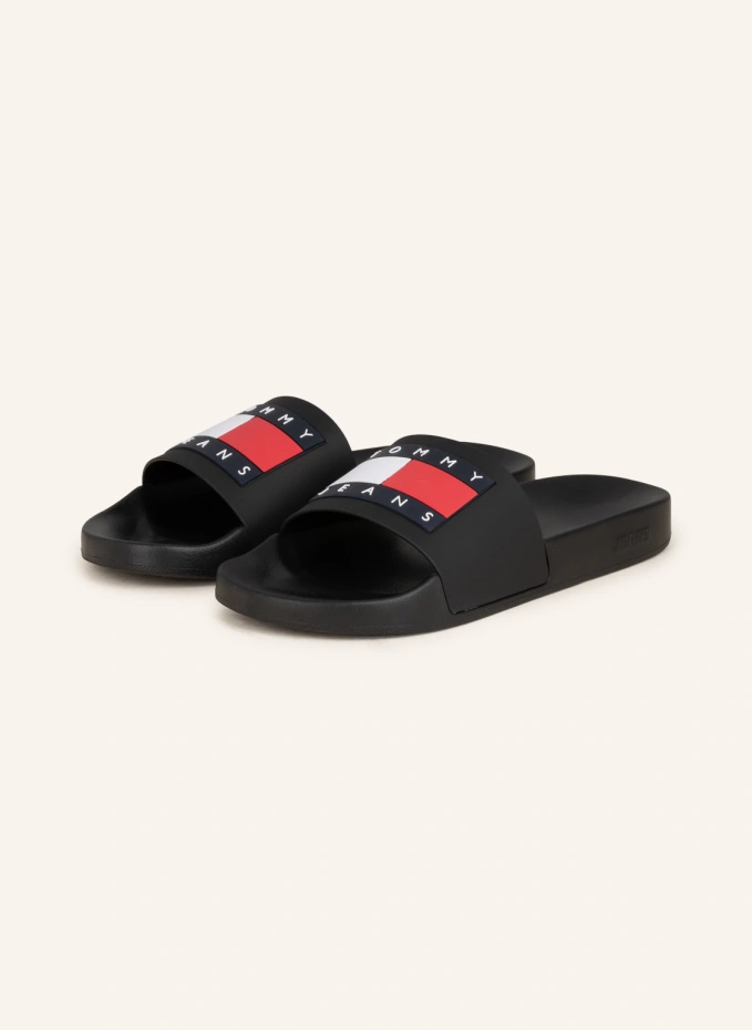 

Мюли Tommy Hilfiger, черный