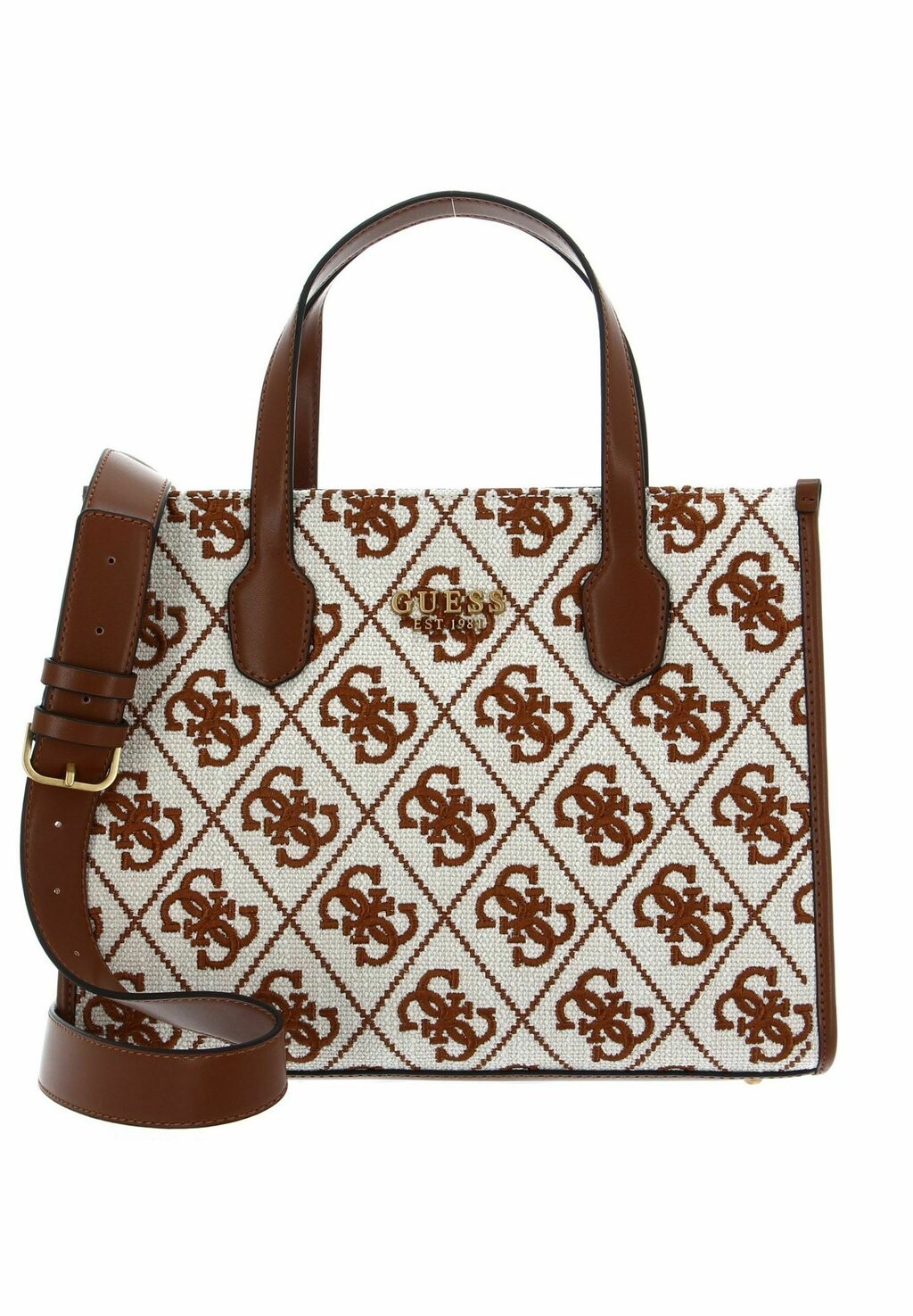 

Сумка Silvana Guess, цвет saddle logo