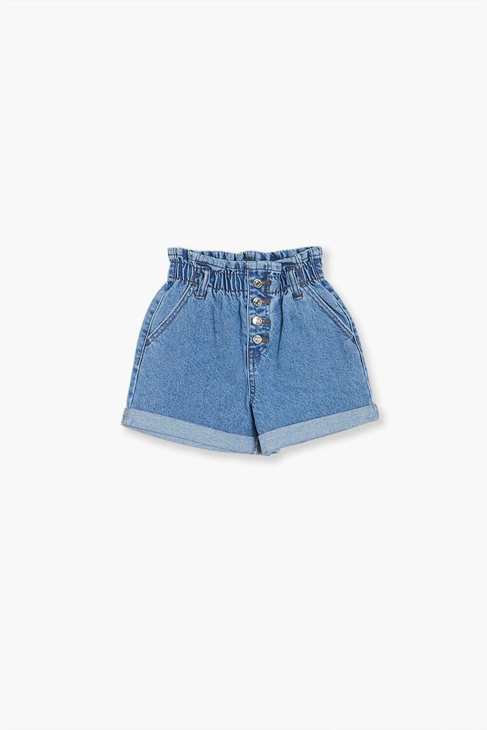 

Джинсовые шорты в бумажном пакете для девочек Forever 21, деним