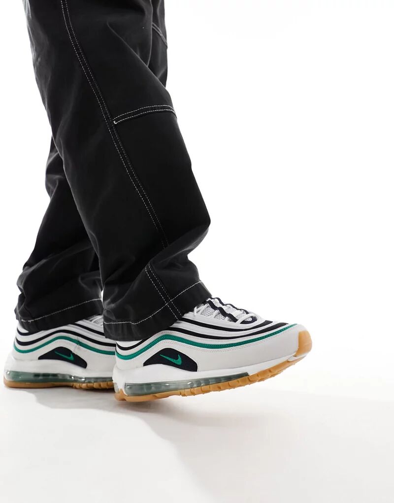 Серо-темно-синие кроссовки Nike Air Max 97