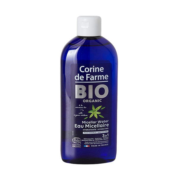 Мицеллярная вода Hydra Bio 400 мл Corine De Farme жидкость corine de farme для снятия лака с ногтей 100мл х 2шт