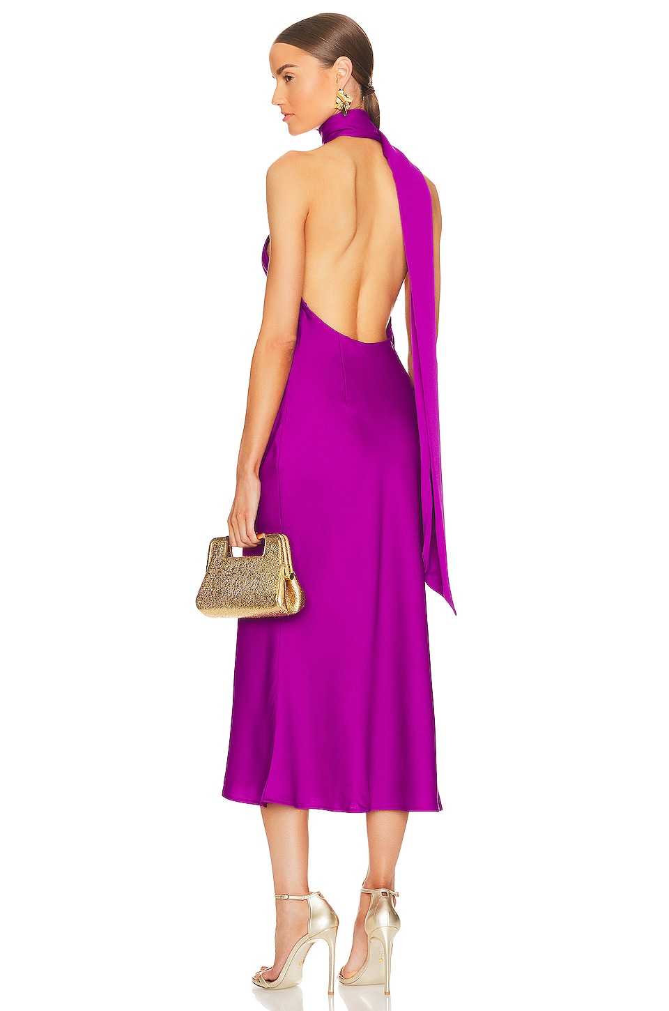 цена Платье MISHA x REVOLVE Vivica, фиолетовый