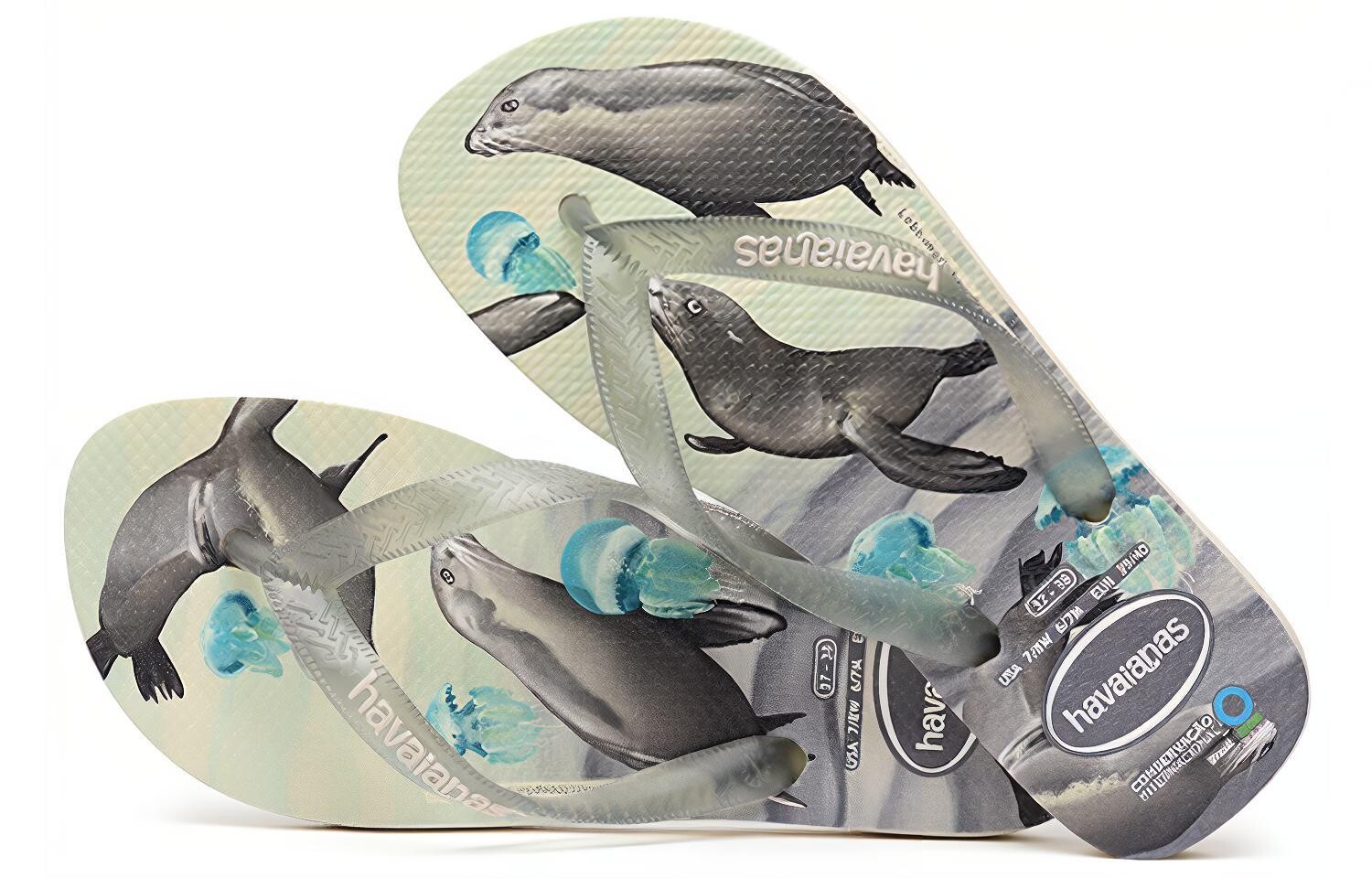 

Слайд унисекс бежевый/серый Havaianas