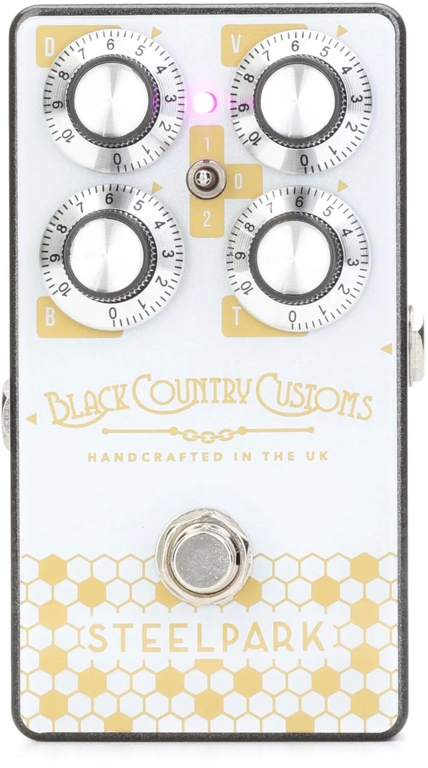 

Новая педаль Laney Black Country Customs Steelpark Boost