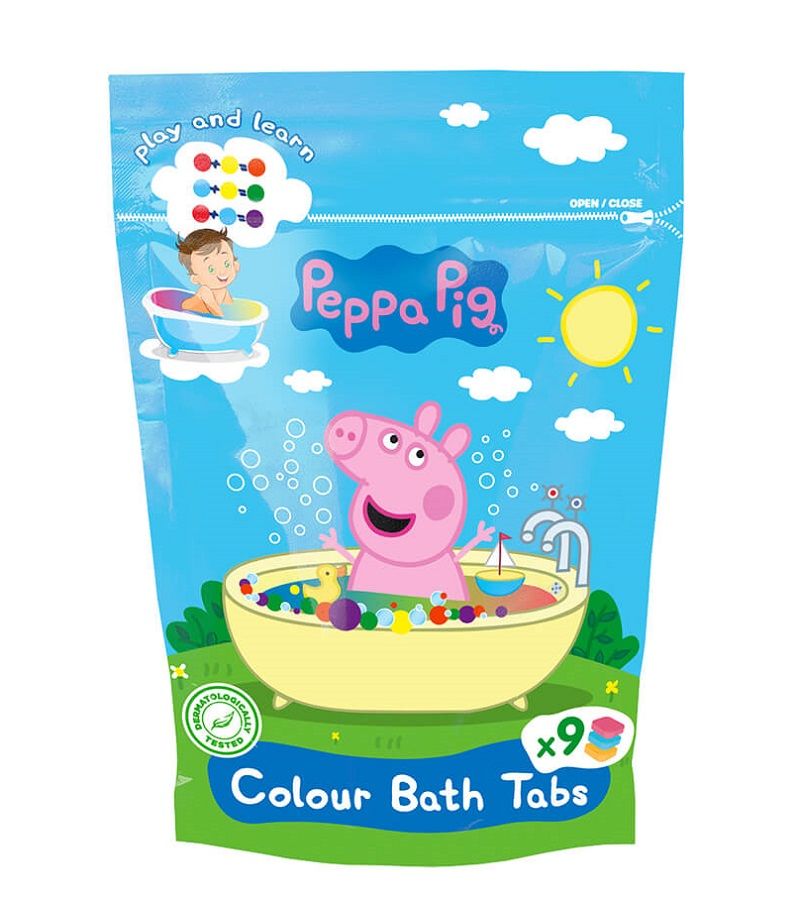 Świnka Peppa красители для ванн, 144 g