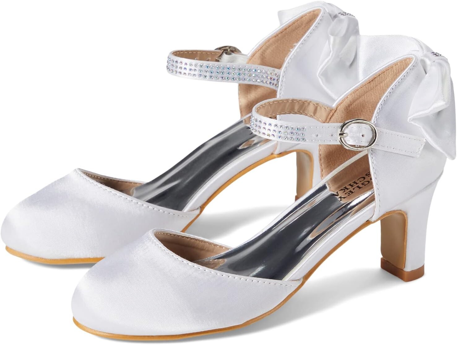 

Туфли Scarlett Satin Shoe Badgley Mischka, белый