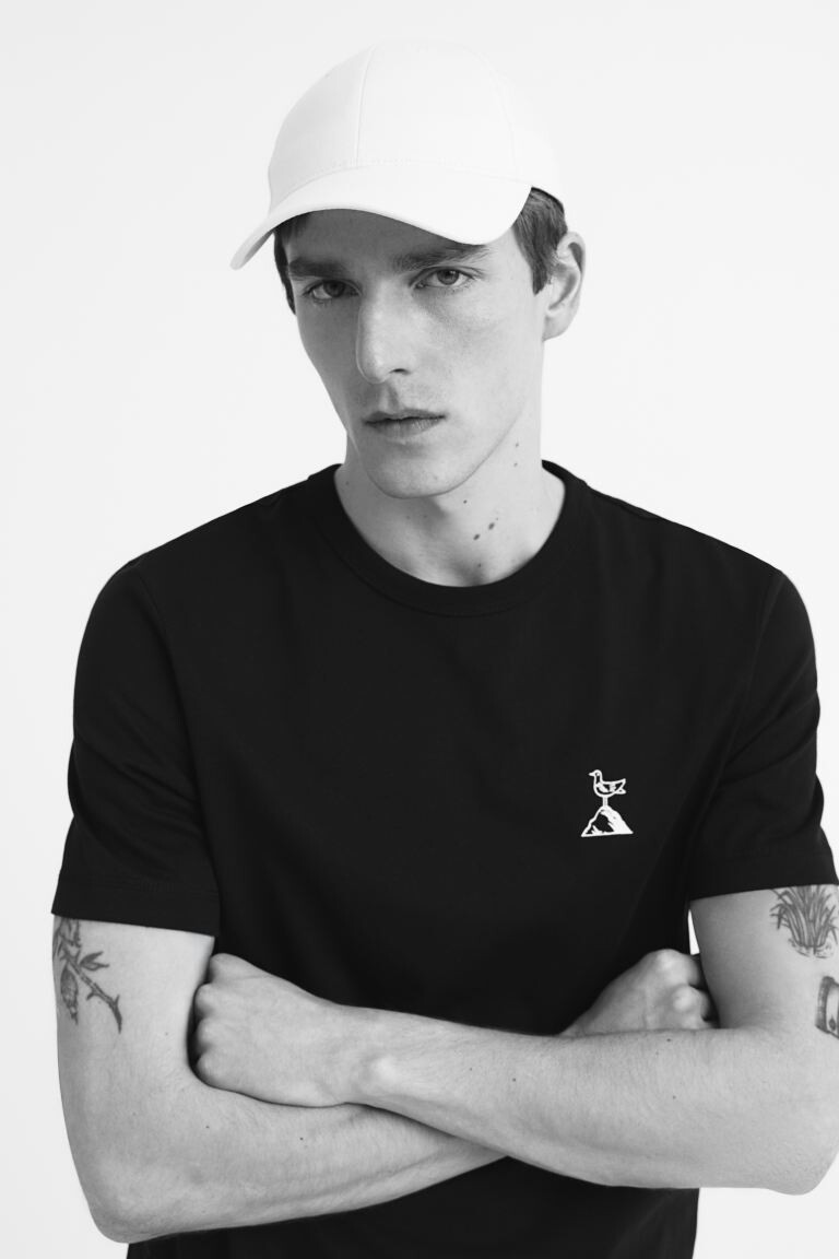 

Футболка Coolmax стандартной посадки H&M, синий
