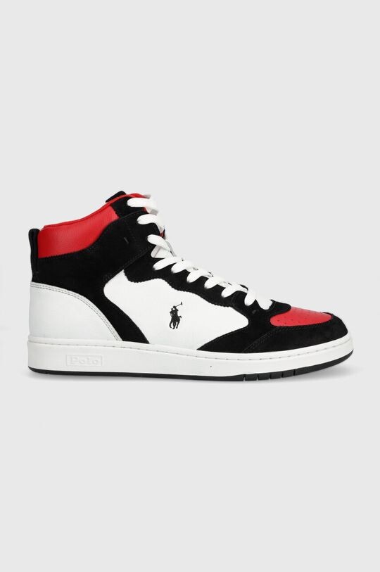 

Кожаные кроссовки Polo Crt Hgh Polo Ralph Lauren, черный