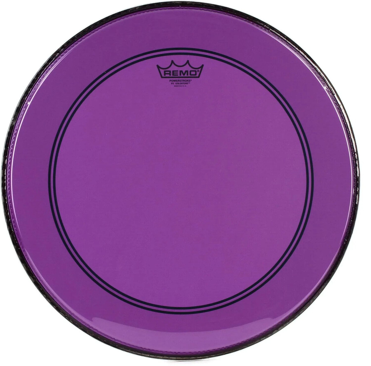 

Пластик для бас-барабана Remo Powerstroke P3 Colortone Purple — 18 дюймов