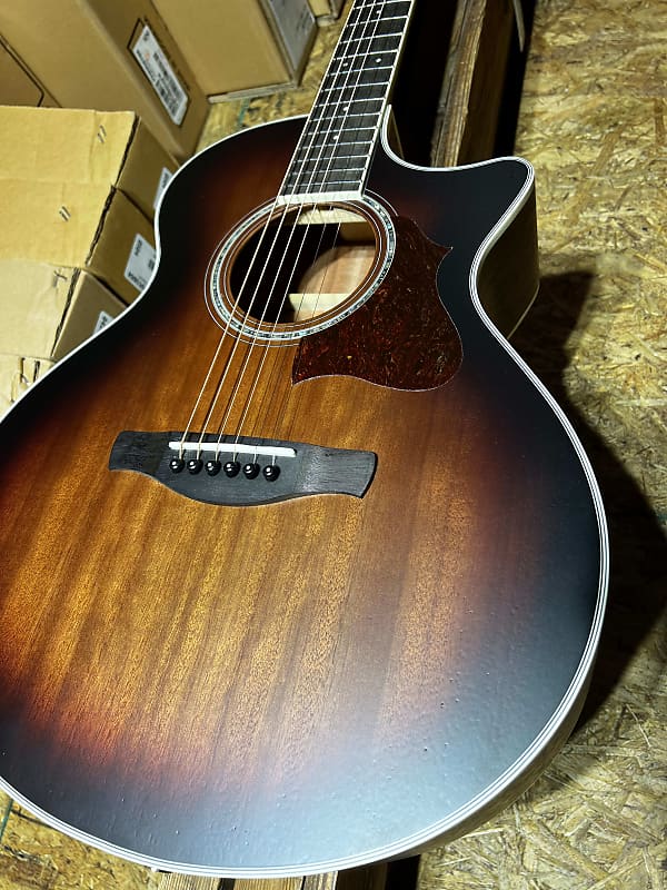 цена Акустическая гитара Ibanez AE240JR-MHS 2023 - Present - Mahogany Sunburst High Gloss