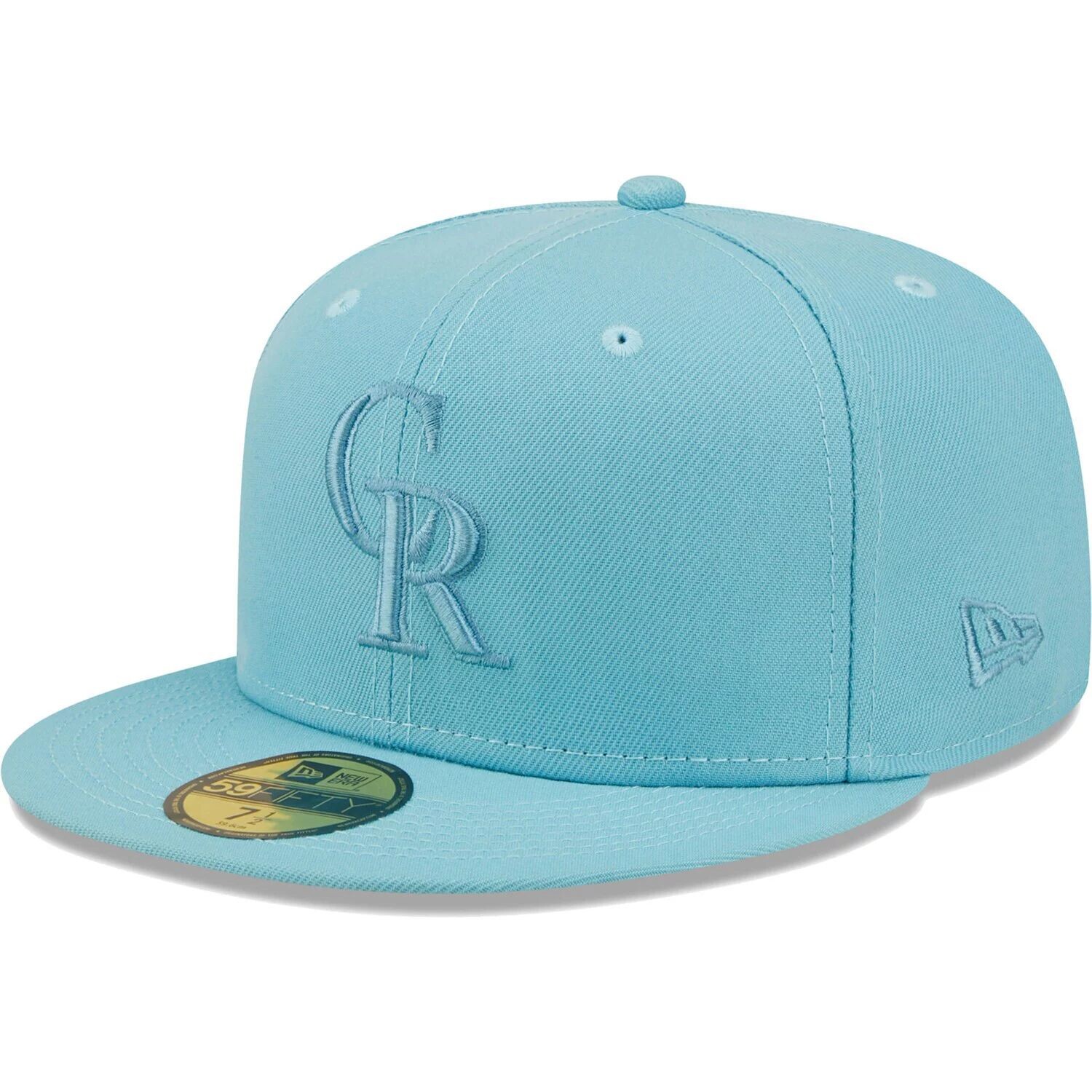 

Мужская облегающая шляпа New Era Голубая Colorado Rockies Color Pack 59FIFTY