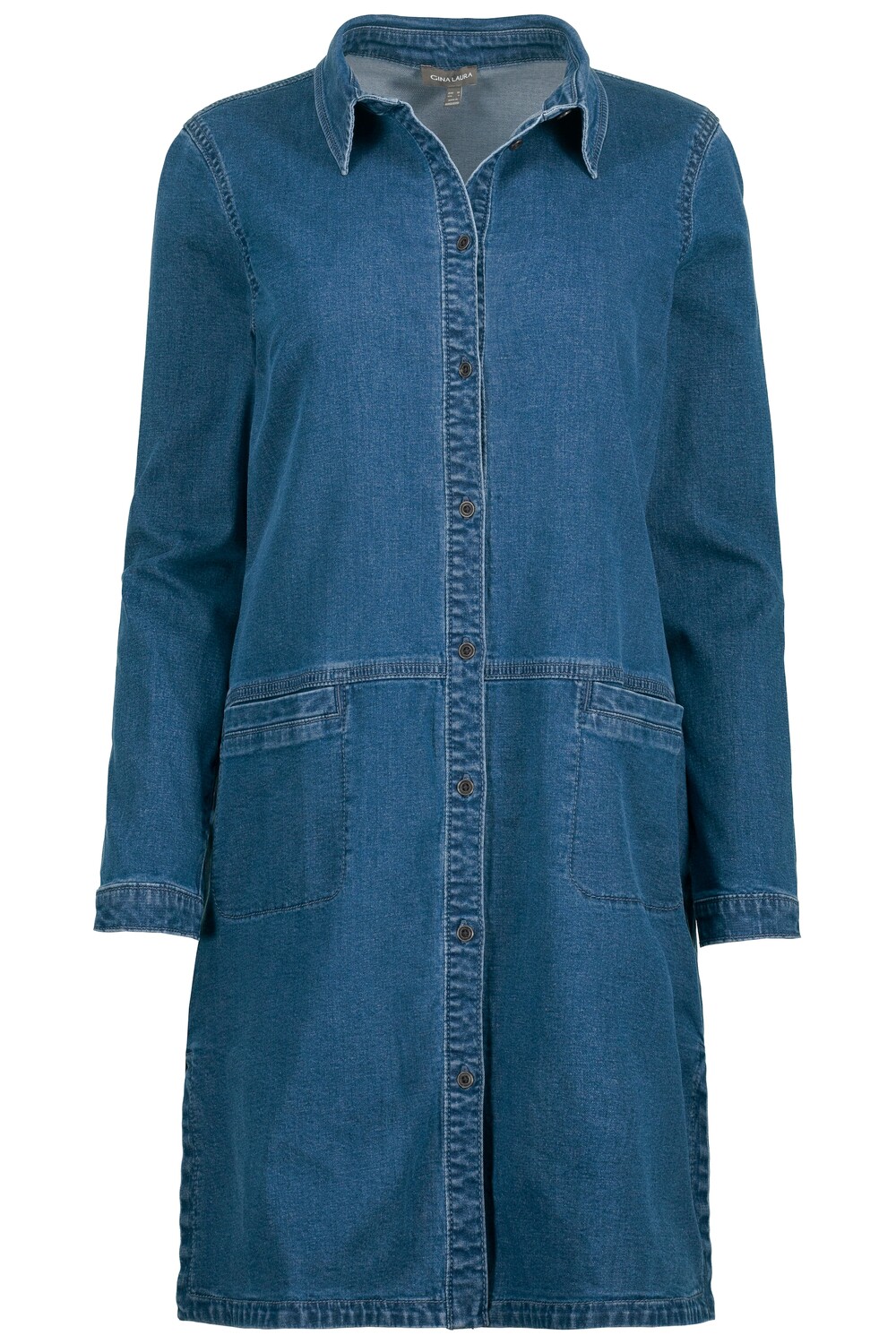

Блуза Gina Laura Hemd, цвет blue denim