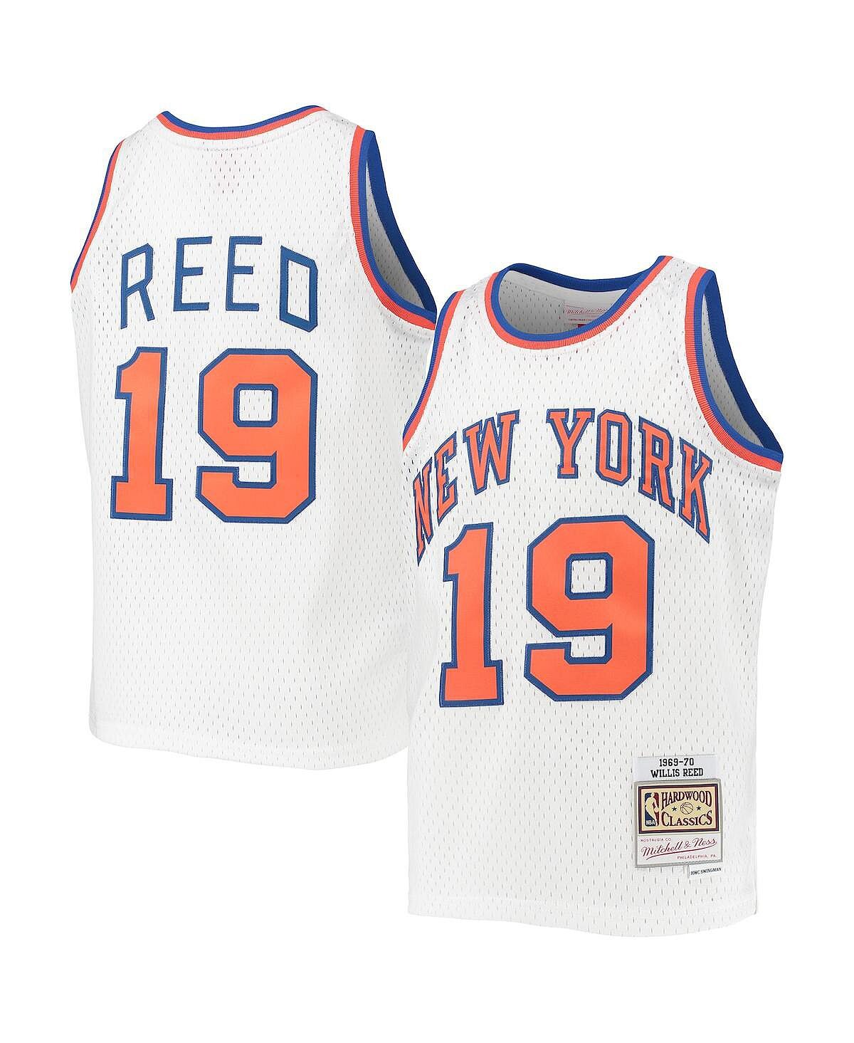 

Белая футболка Big Boys Willis Reed New York Knicks 1969-70 Hardwood Classics Swingman Mitchell & Ness