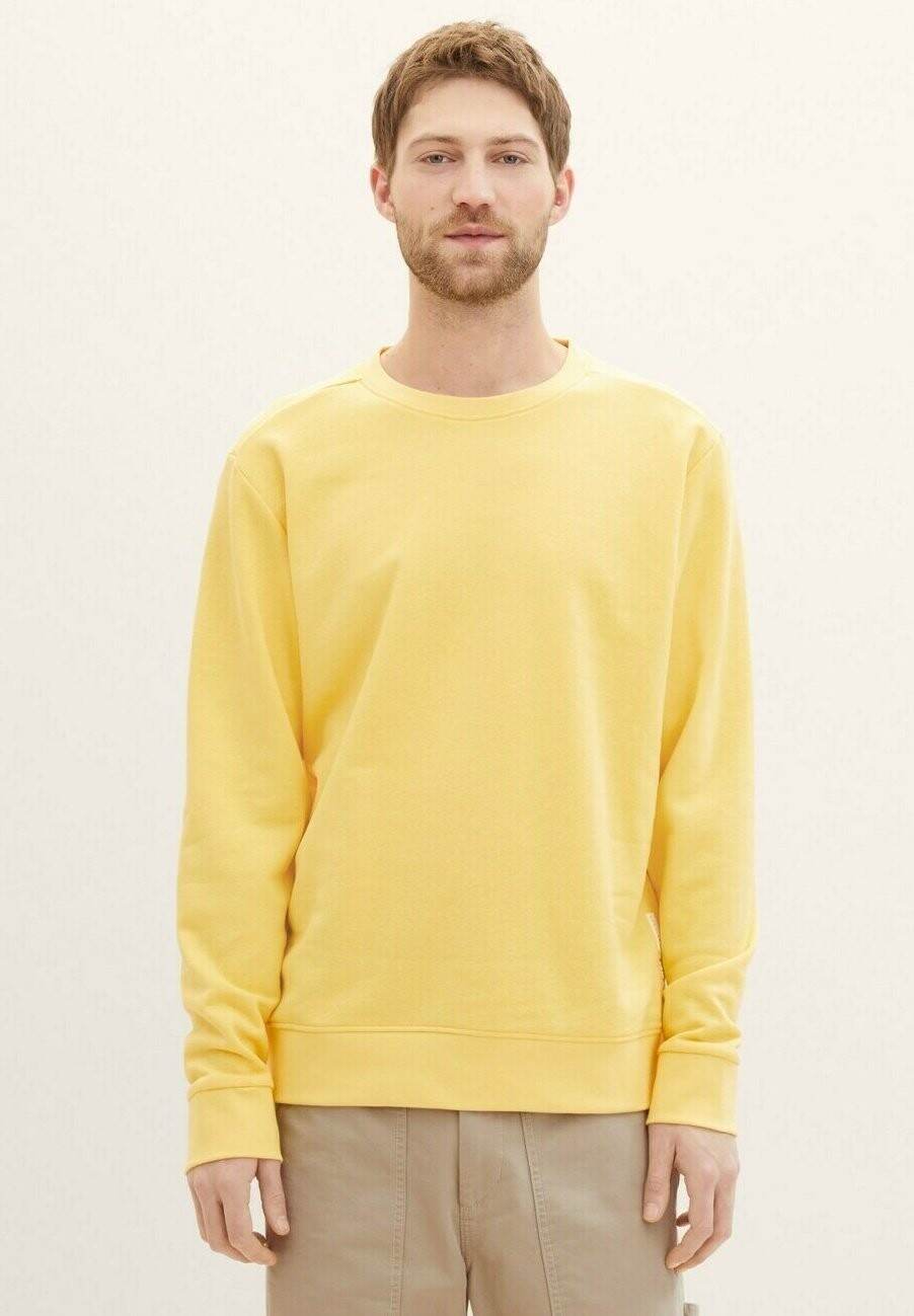 

Свитшот TOM TAILOR, цвет sunny yellow