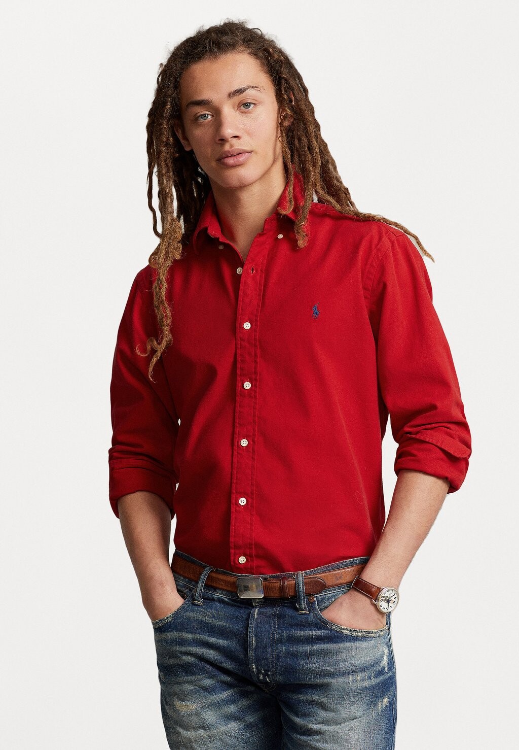 

Рубашка LONG SLEEVE SPORT Polo Ralph Lauren, красный