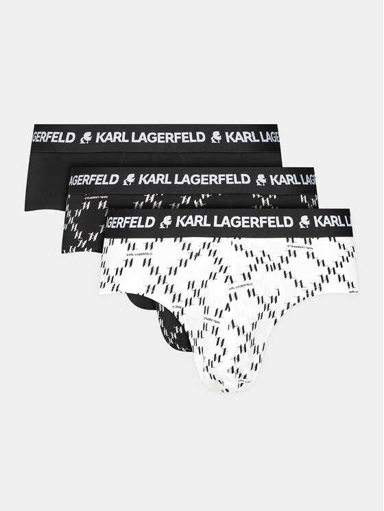 

Комплект из 3 трусов Karl Lagerfeld, черный