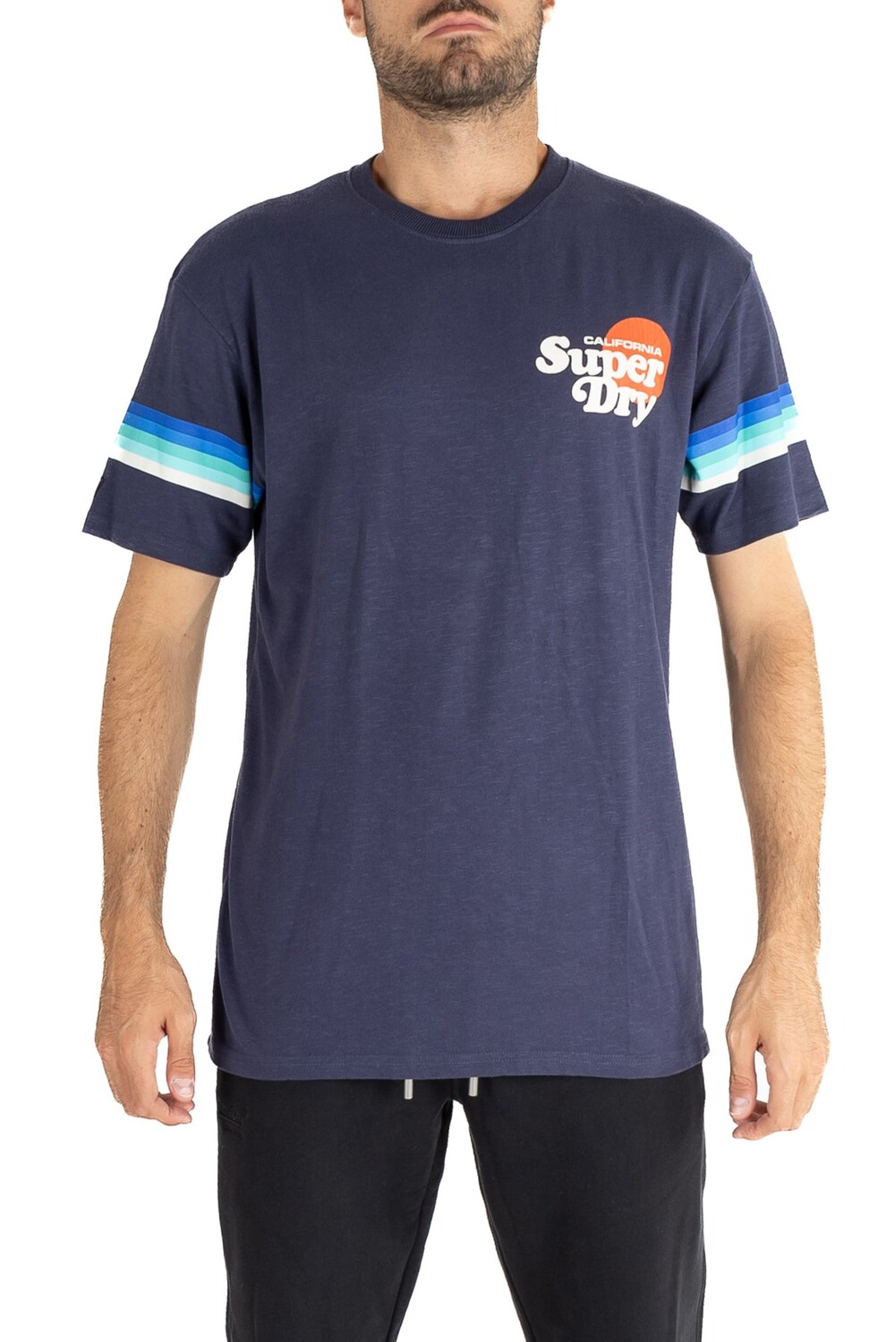 

Футболка Мужская ATLANTIC NAVY SUPERDRY, темно-синий