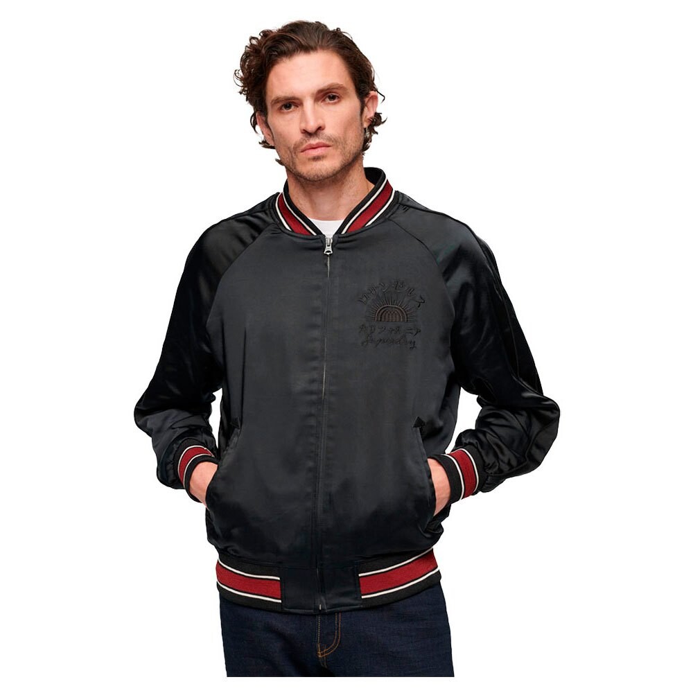 

Куртка Superdry Suikajan Bomber, черный