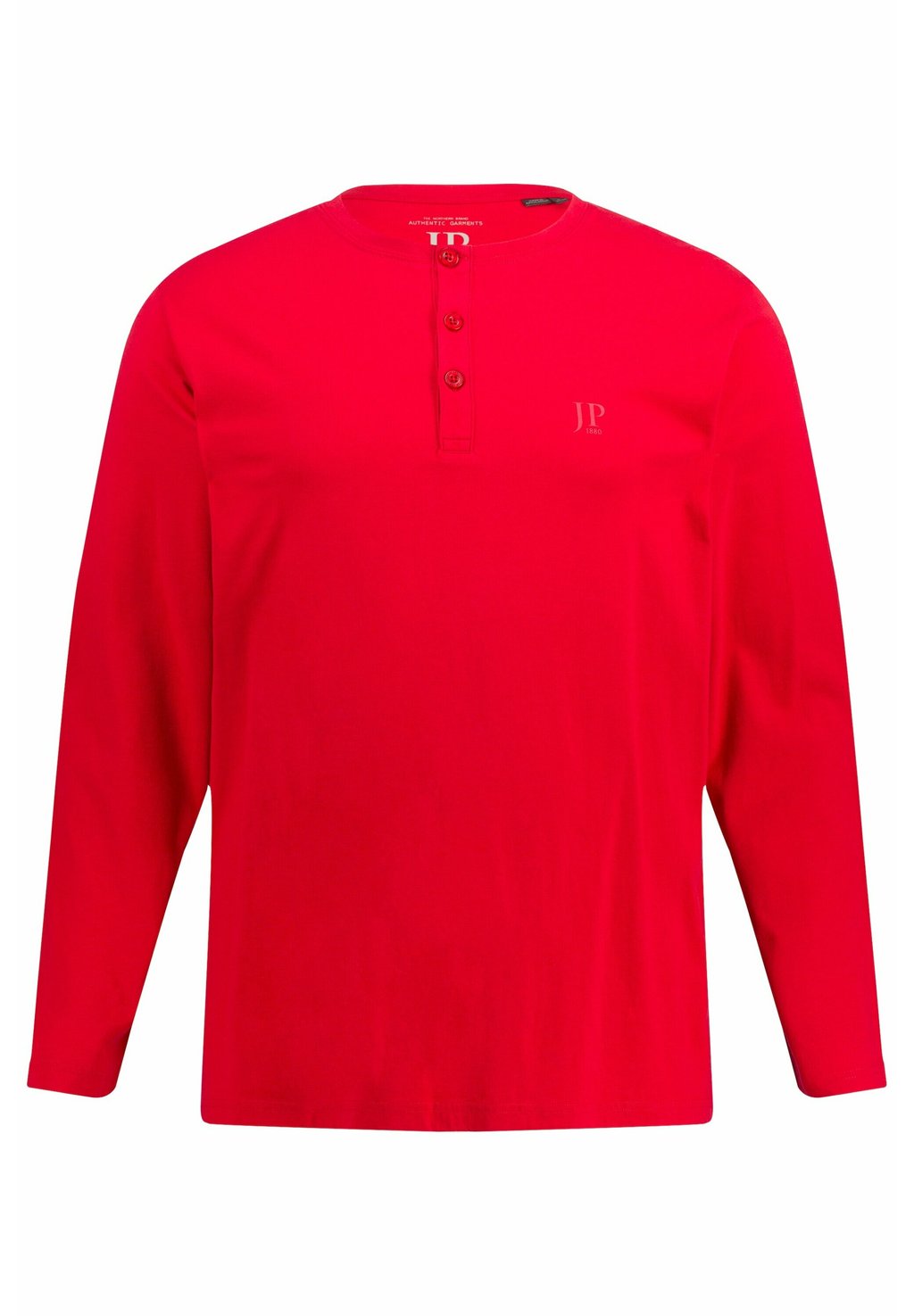 Рубашка с длинным рукавом BIG TALL HENLEY JP1880, цвет apfelrot
