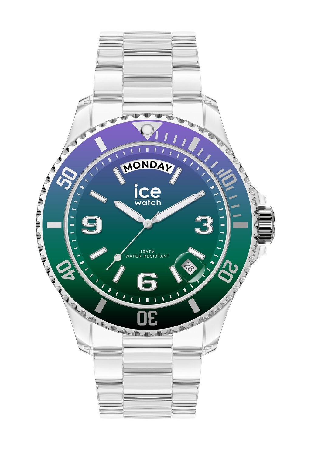 

Часы CLEAR SUNSET Ice-Watch, цвет purple green m