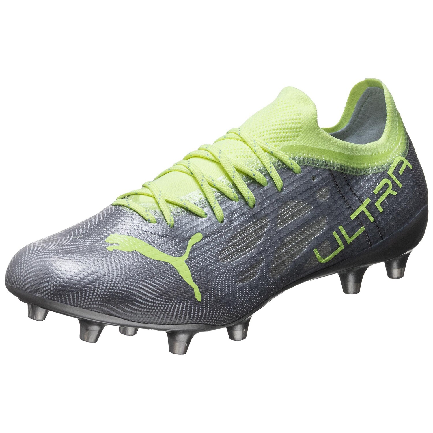 

Спортивные кроссовки Puma Fußballschuh ULTRA 1.3 FG/AG, цвет silber/neongelb