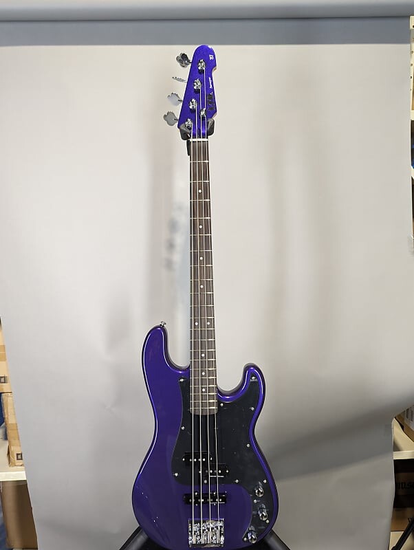 

Басс гитара ESP LTD Surveyor '87 Dark Metallic Purple 4-String Bass Guitar