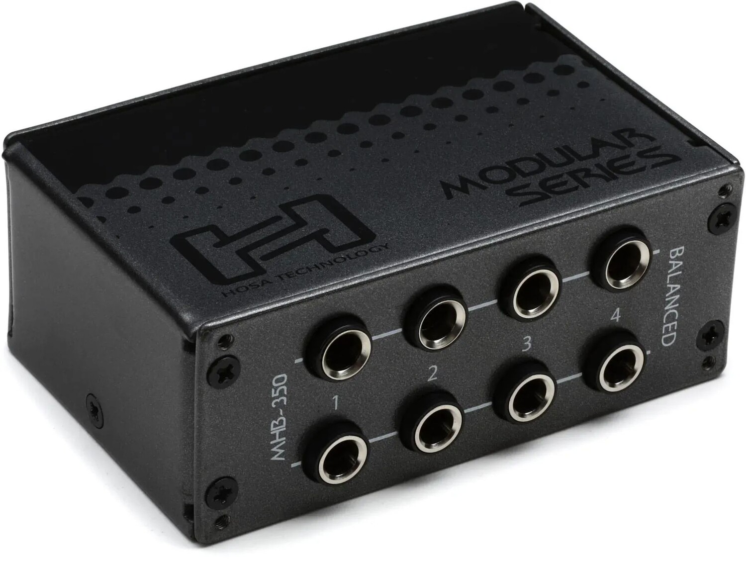 

Hosa MHB-350 8-точечный 1/4" TRS сбалансированный модуль коммутационной панели