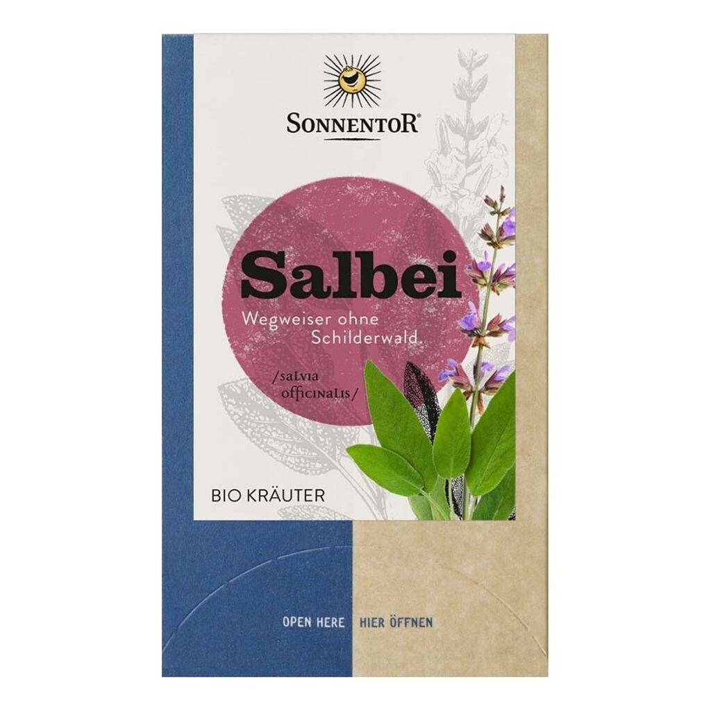 

Sonnentor шалфей двухкамерный пакетик - 18г (18х1г)