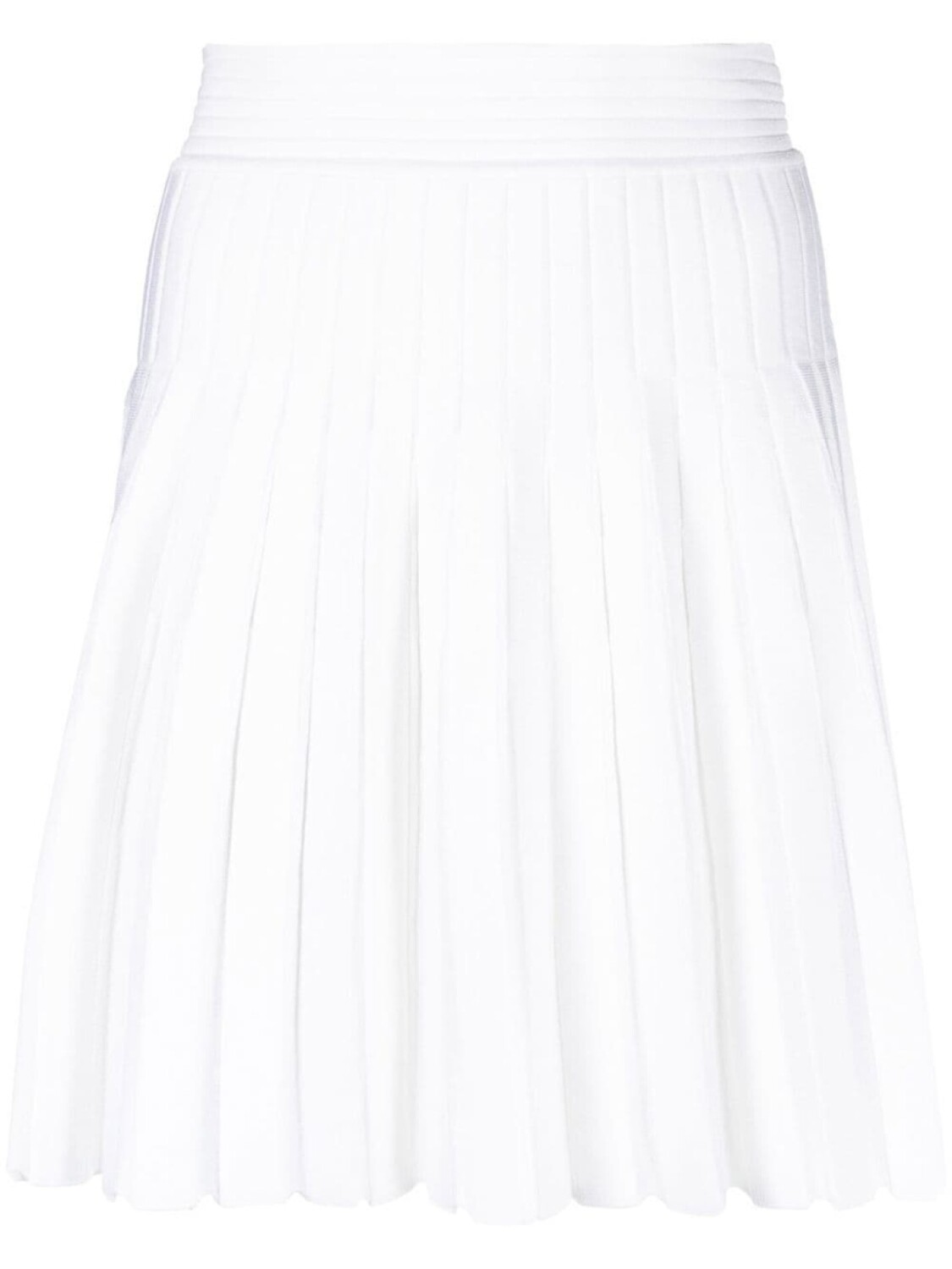 

Balmain плиссированная юбка, белый