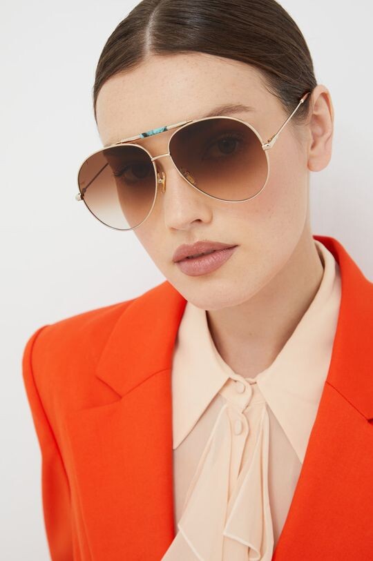 

Солнцезащитные очки Chloé Chloe, золотой