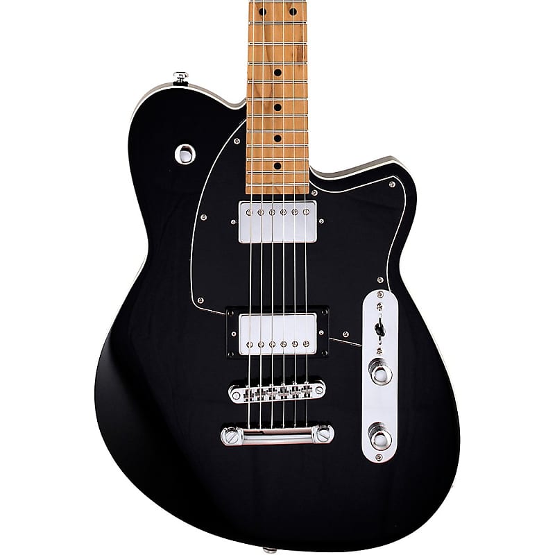 Электрогитара Reverend Charger HB Roasted Maple Fingerboard Electric Guitar Midnight Black электрогитара reverend charger hb roasted maple neck gunmetal