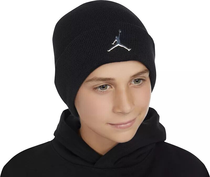 

Шапка Jordan с манжетами для мальчиков, черный