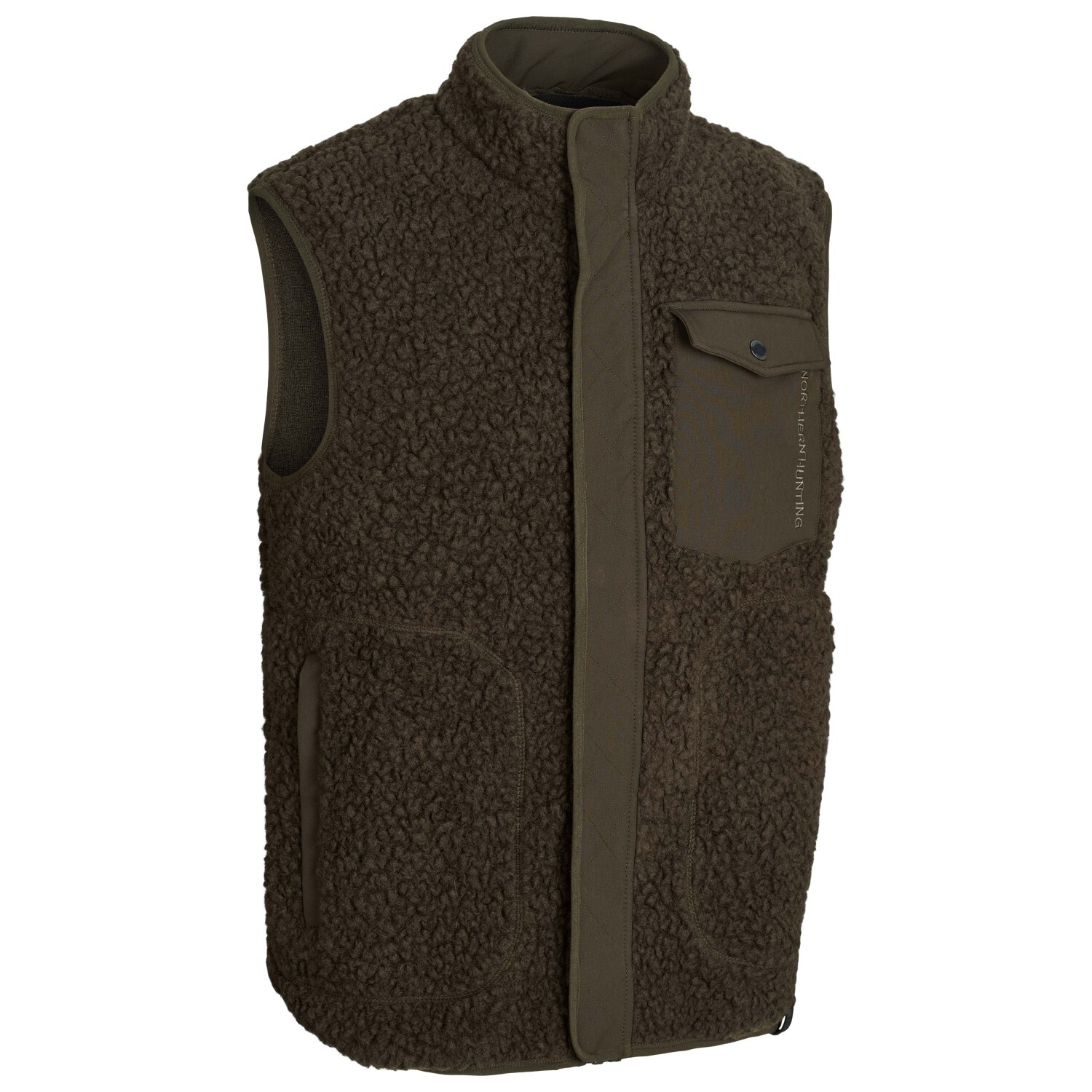 

Флисовый жилет Northern Hunting Hjalmar, цвет Dark Green