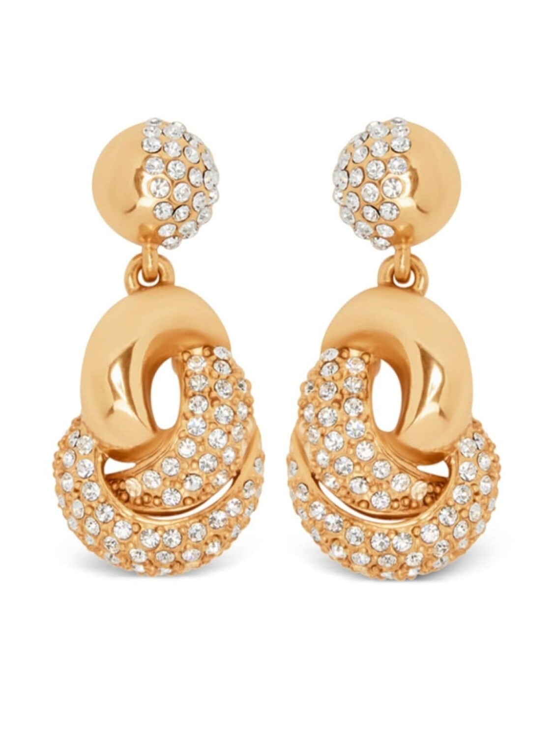 

Серьги-подвески Love Knot Oscar de la Renta, золотой