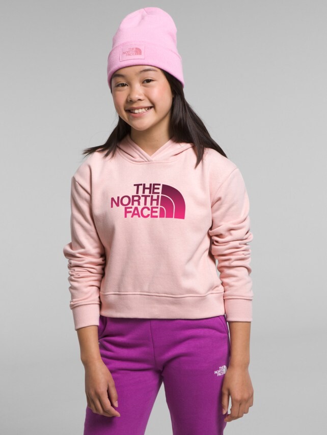 

Флисовый пуловер с капюшоном Camp – для девочек The North Face, розовый