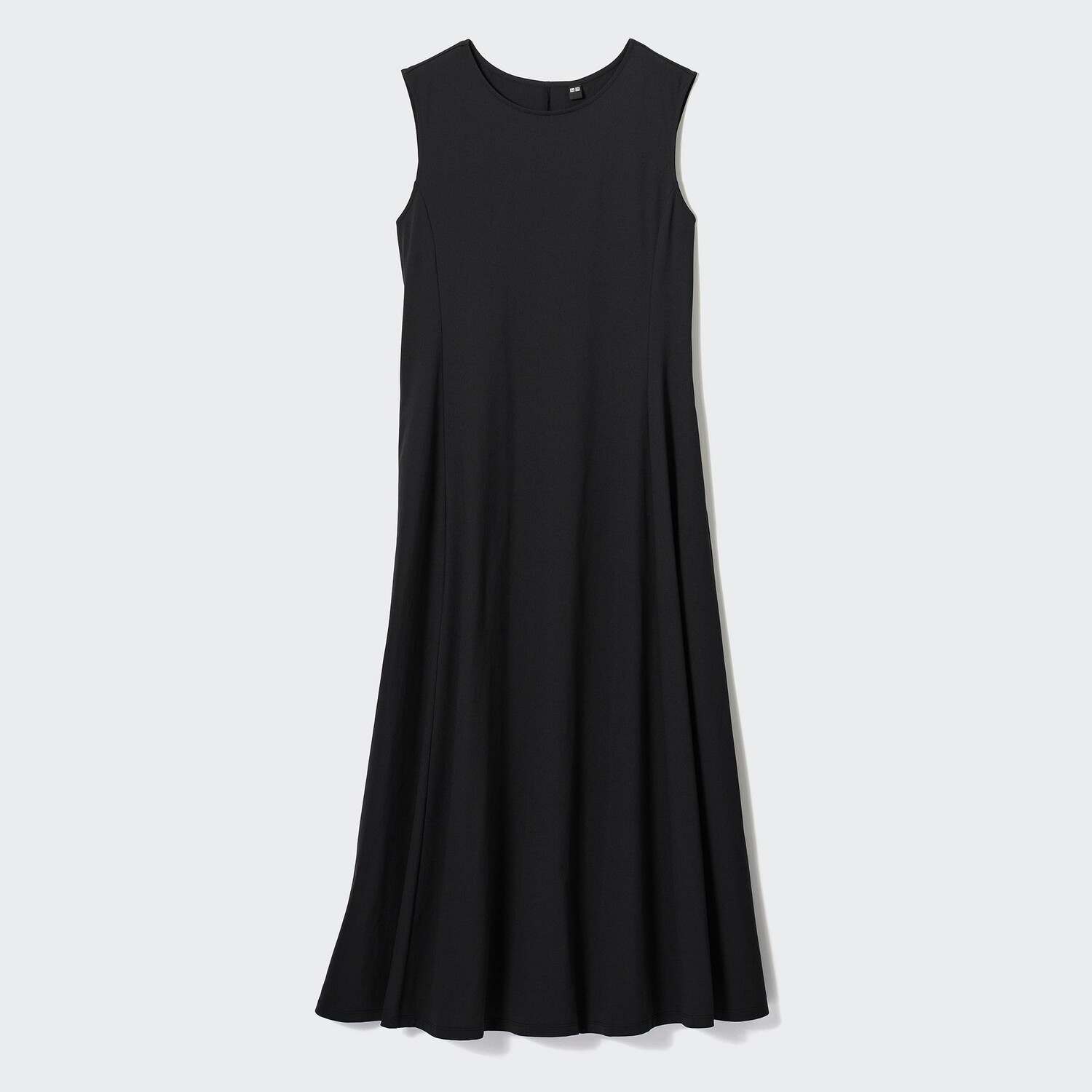 

Ультрастрейч платье без рукавов airism UNIQLO, черный