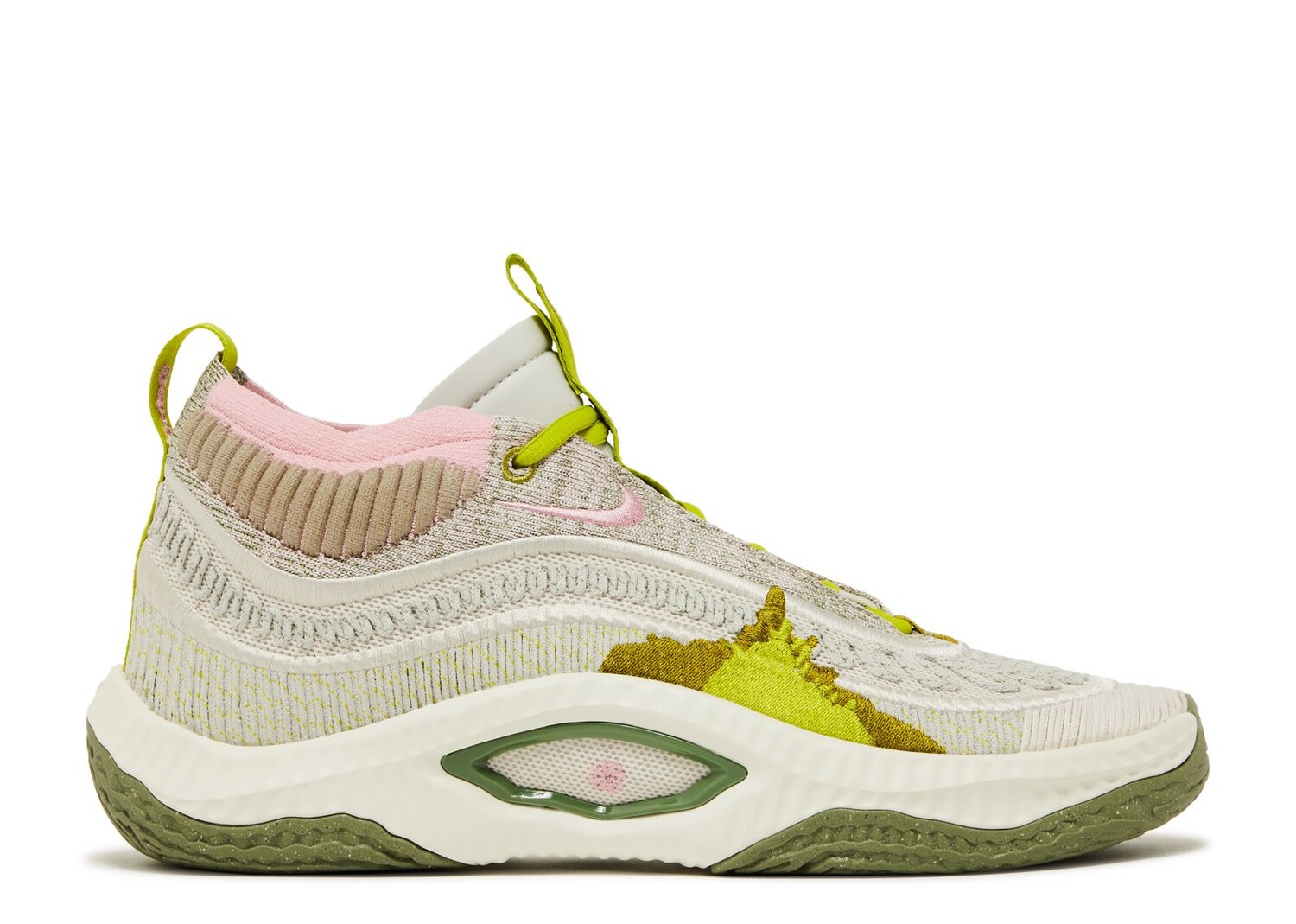 

Кроссовки Nike Cosmic Unity 3 'Phantom Bright Cactus', белый, Белый;серый