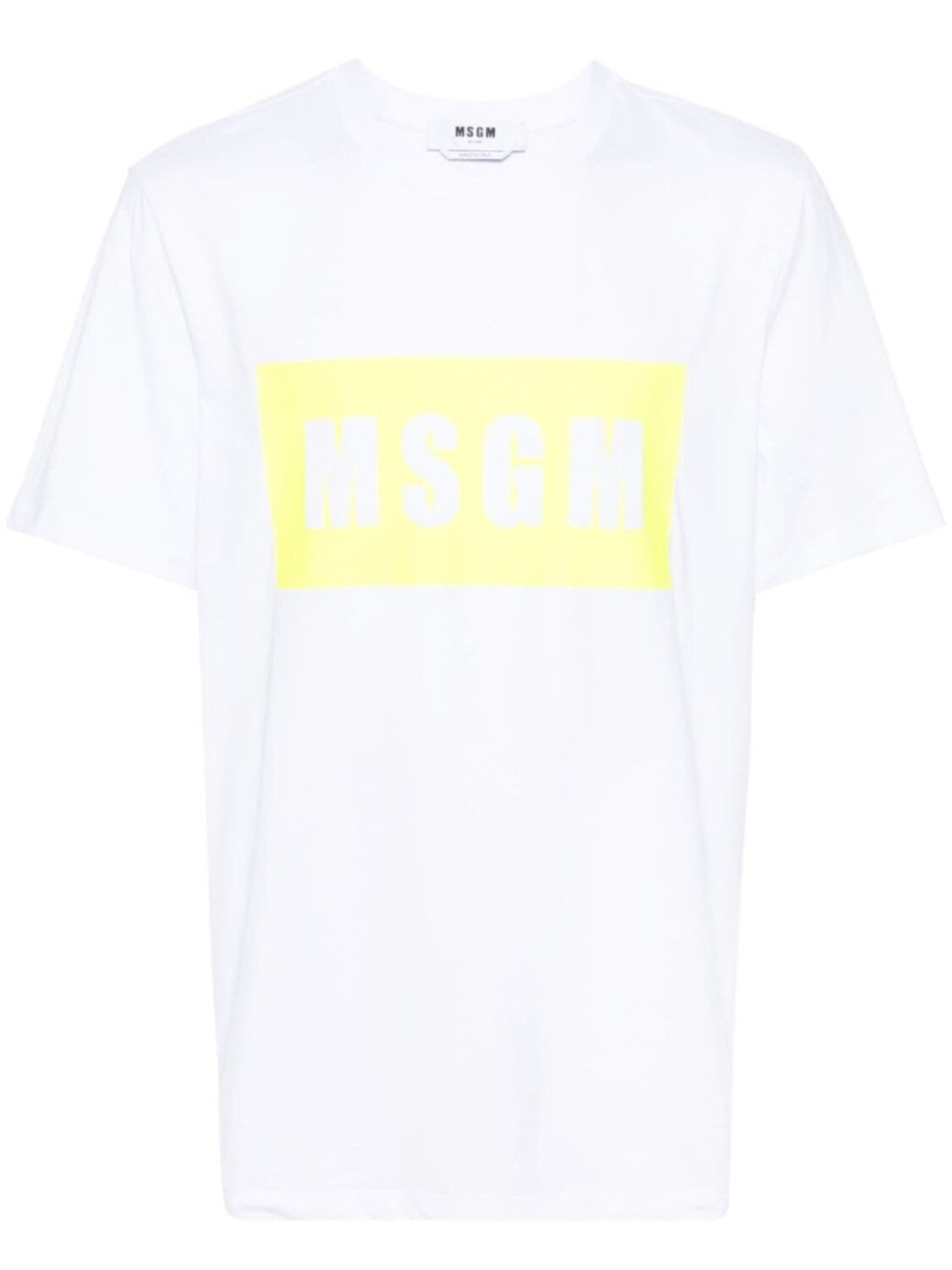 

MSGM футболка с логотипом, белый