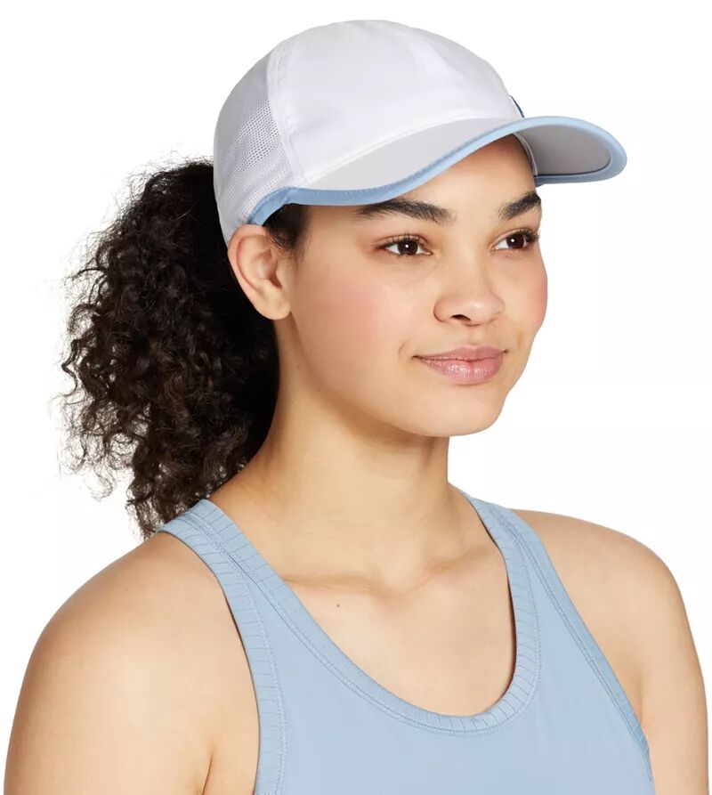 цена Женская теннисная шляпа Prince с перфорированным хвостом, синий