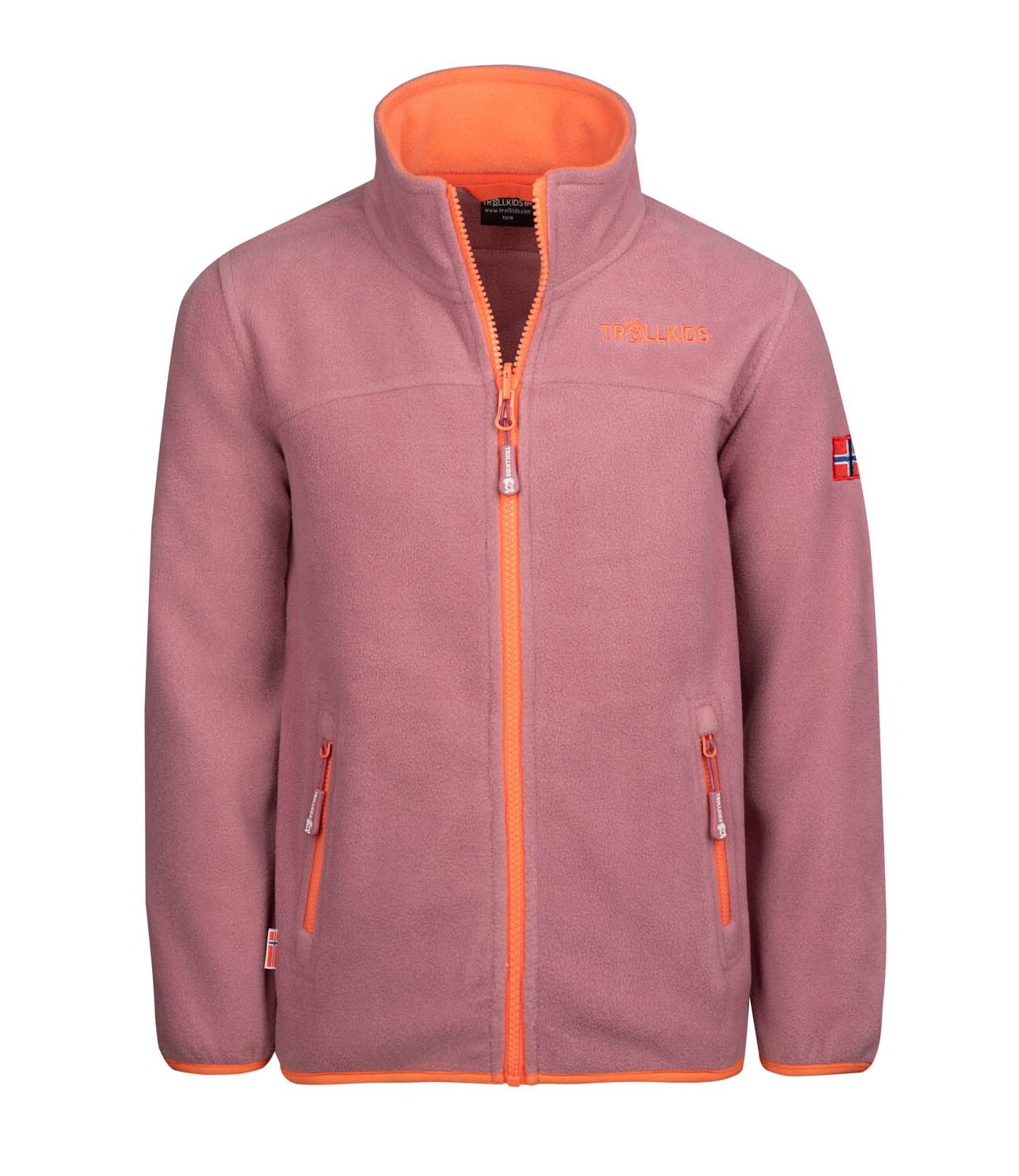 

Флисовая куртка Trollkids Fleece Jacke Oppdal XT, цвет Orchidee/Pfirsich
