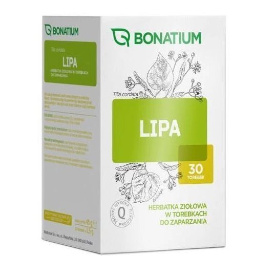 Bonatium, травяной чай Липа, 30 пакетиков. чай травяной алтайвита солнечный день 10 пакетиков