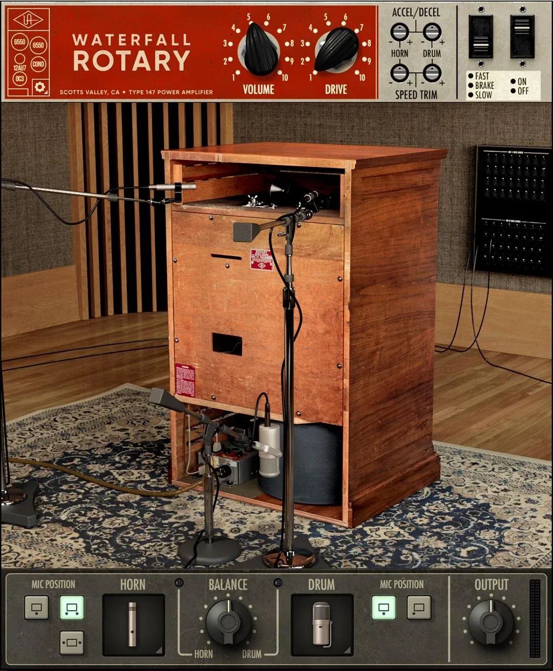 

Подключаемый модуль поворотного динамика Universal Audio UAD Waterfall