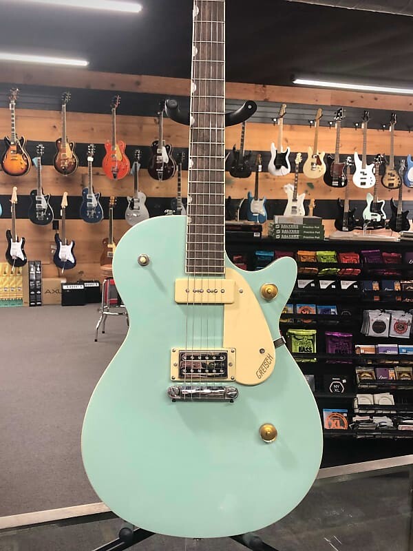 

Электрогитара Gretsch G2215-P90 Streamliner Junior Jet in Mint Metallic