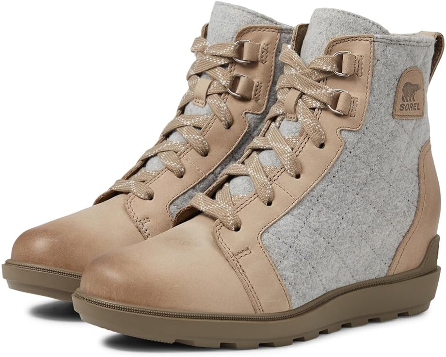 

Ботинки SOREL Evie II NW Lace, цвет Omega Taupe/Wet Sand