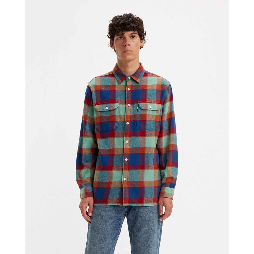 Рубашка Levi´s Jackson Worker, разноцветный рубашка auburn worker levi s цвет linde chambray