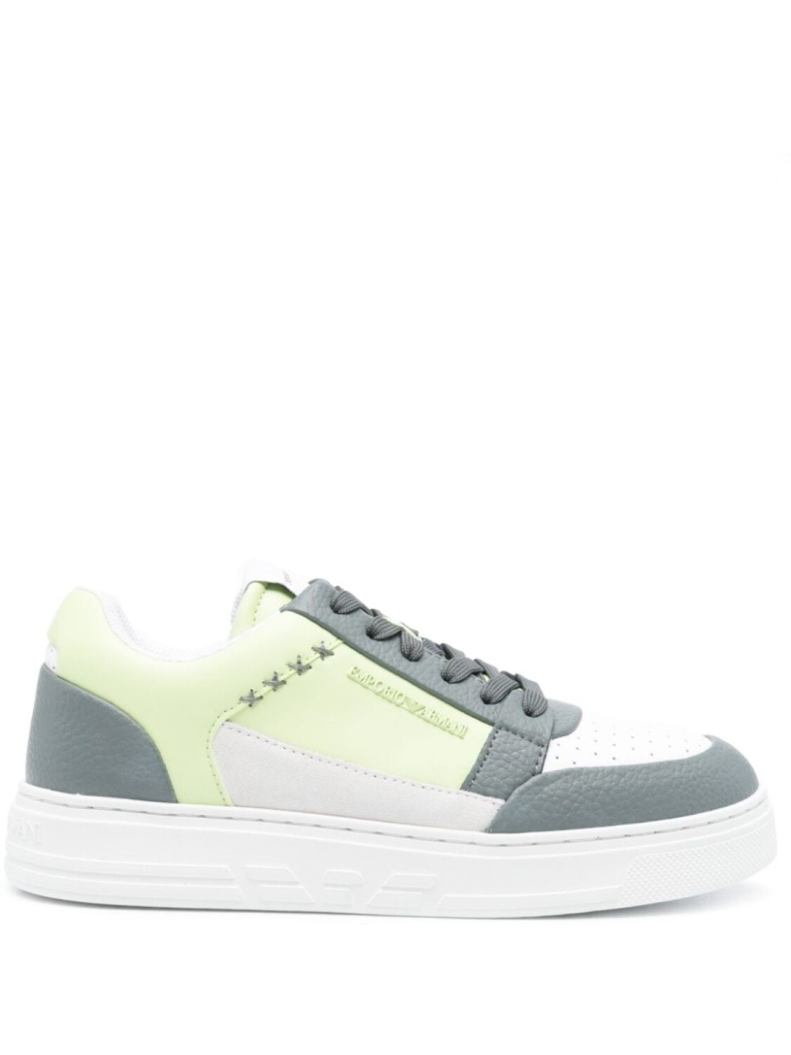 

Emporio Armani кроссовки ASV Regenerated, зеленый