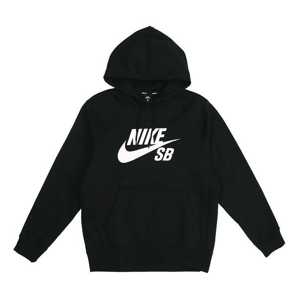 цена Толстовка Nike SB Skateboard ICON Skate Hooded Fleece Men Black, черный