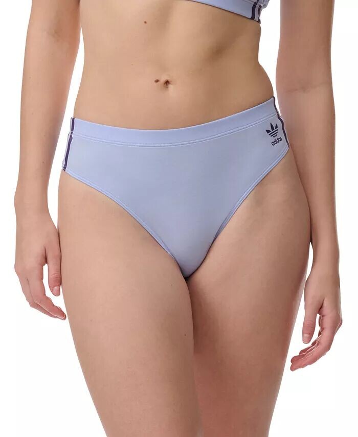 

Женские хлопковые стринги Adicolor Comfort Flex с широкими боками 4A1H63 adidas, фиолетовый