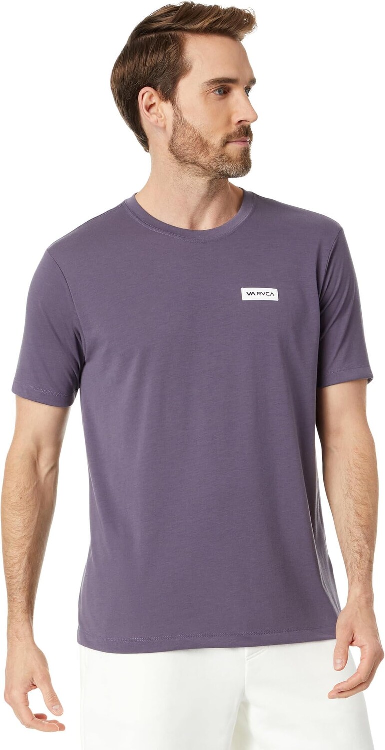 

Футболка с короткими рукавами Icon RVCA, цвет Gray Purple