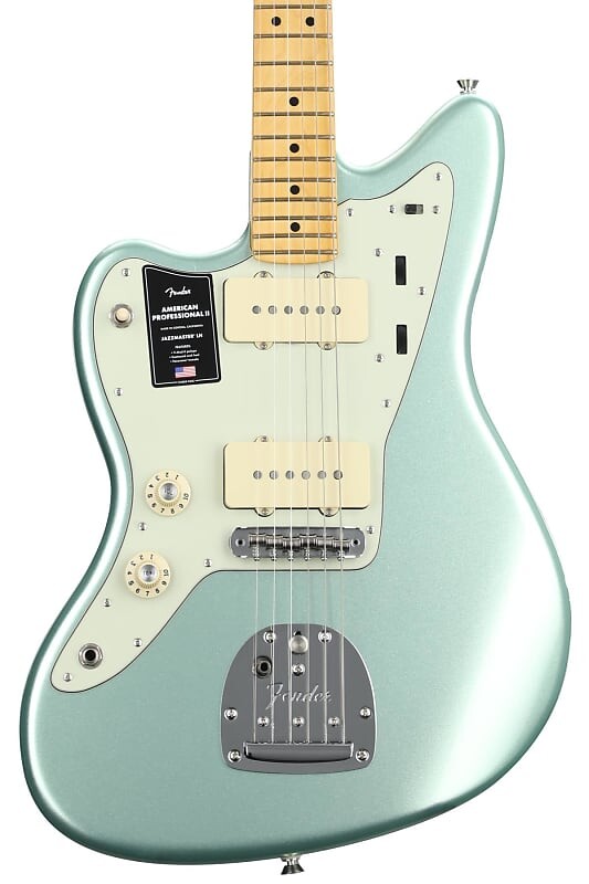 

Электрогитара Fender American Professional II Jazzmaster Left-handed - Mystic Surf Green with Maple Fingerboard